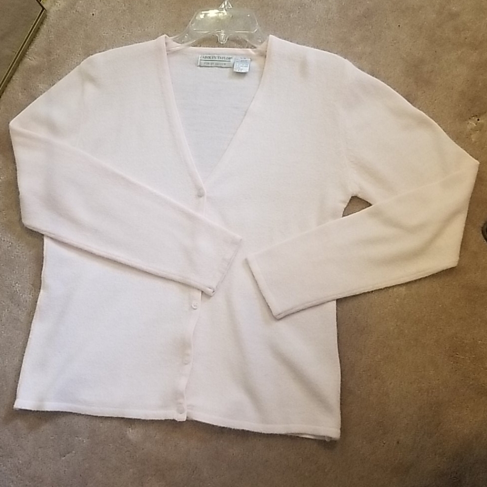 Pink Cardagain long/sleeve light weight  sweater